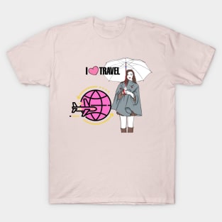 i love to travel T-Shirt